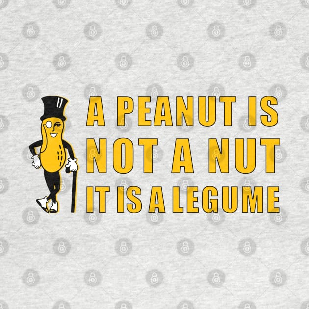 A Peanut is Not a Nut by lilmousepunk